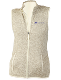 Ladies' Heathered Fleece Vest (LC1)